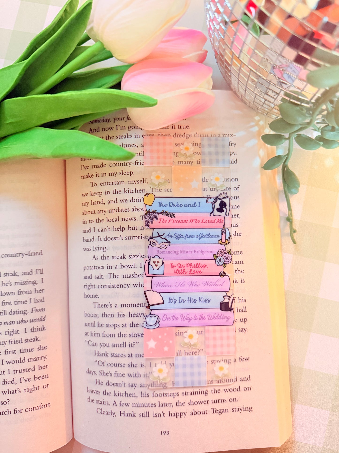 DEAREST READER ACRYLIC BOOKMARK