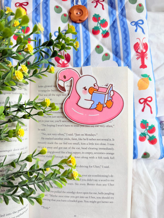 SUMMER DUCKY MAGNETIC BOOKMARK