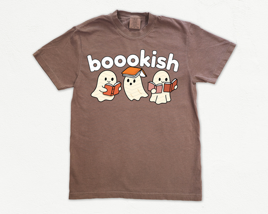 BOOOKISH FALL ADULT SHIRT
