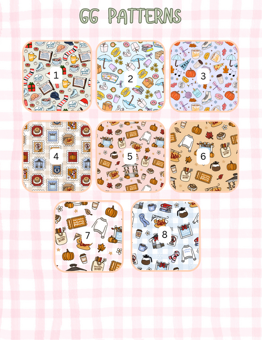 GG PATTERNS ALL SIZES SLEEVES/POUCHES
