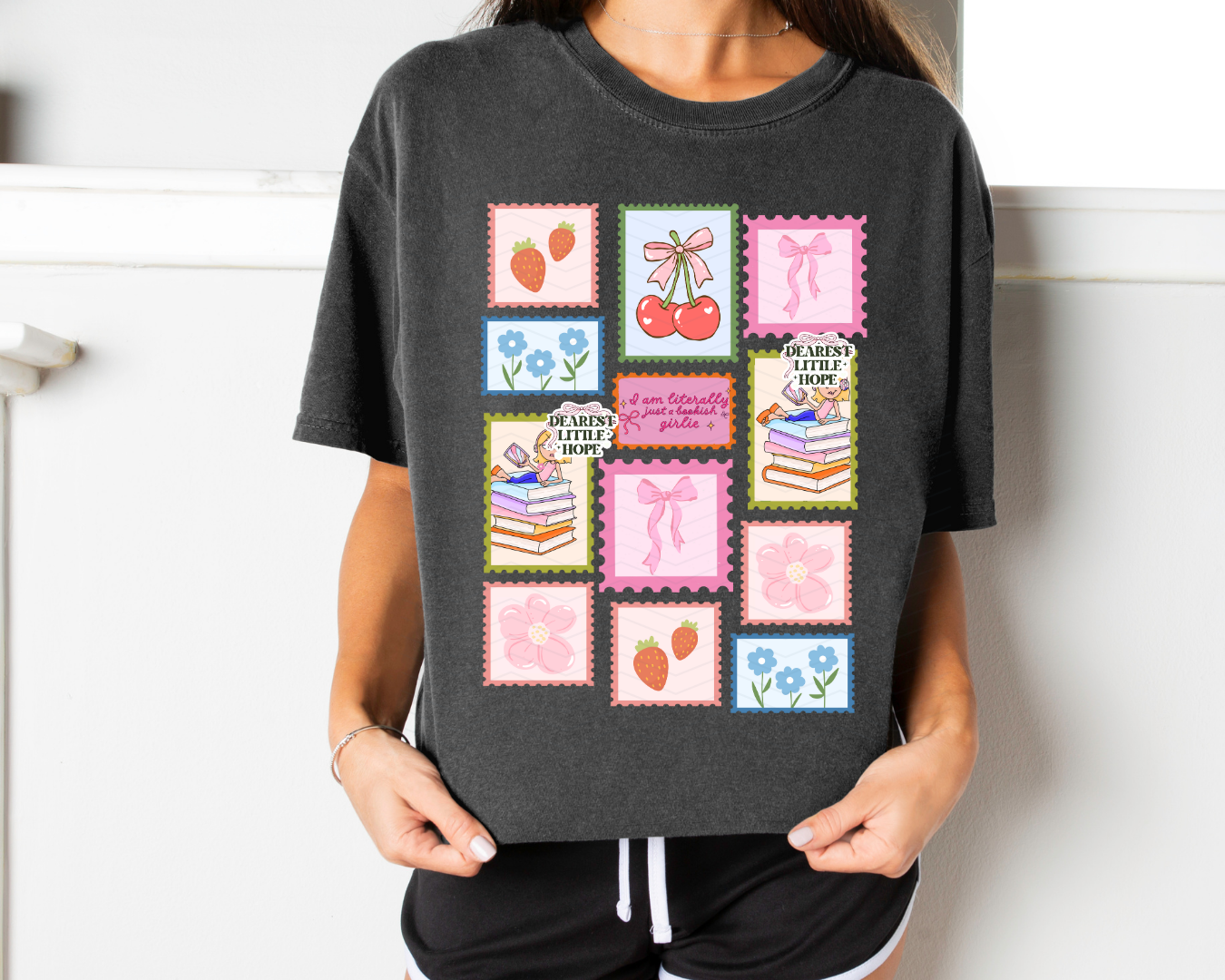 LIZZIE BOOKISH GIRLIE ADULT SHIRT