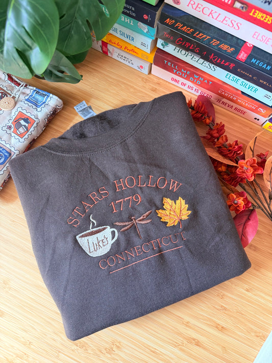 STARS HOLLOW EMBROIDERED ADULT SIZE (CREWNECK)