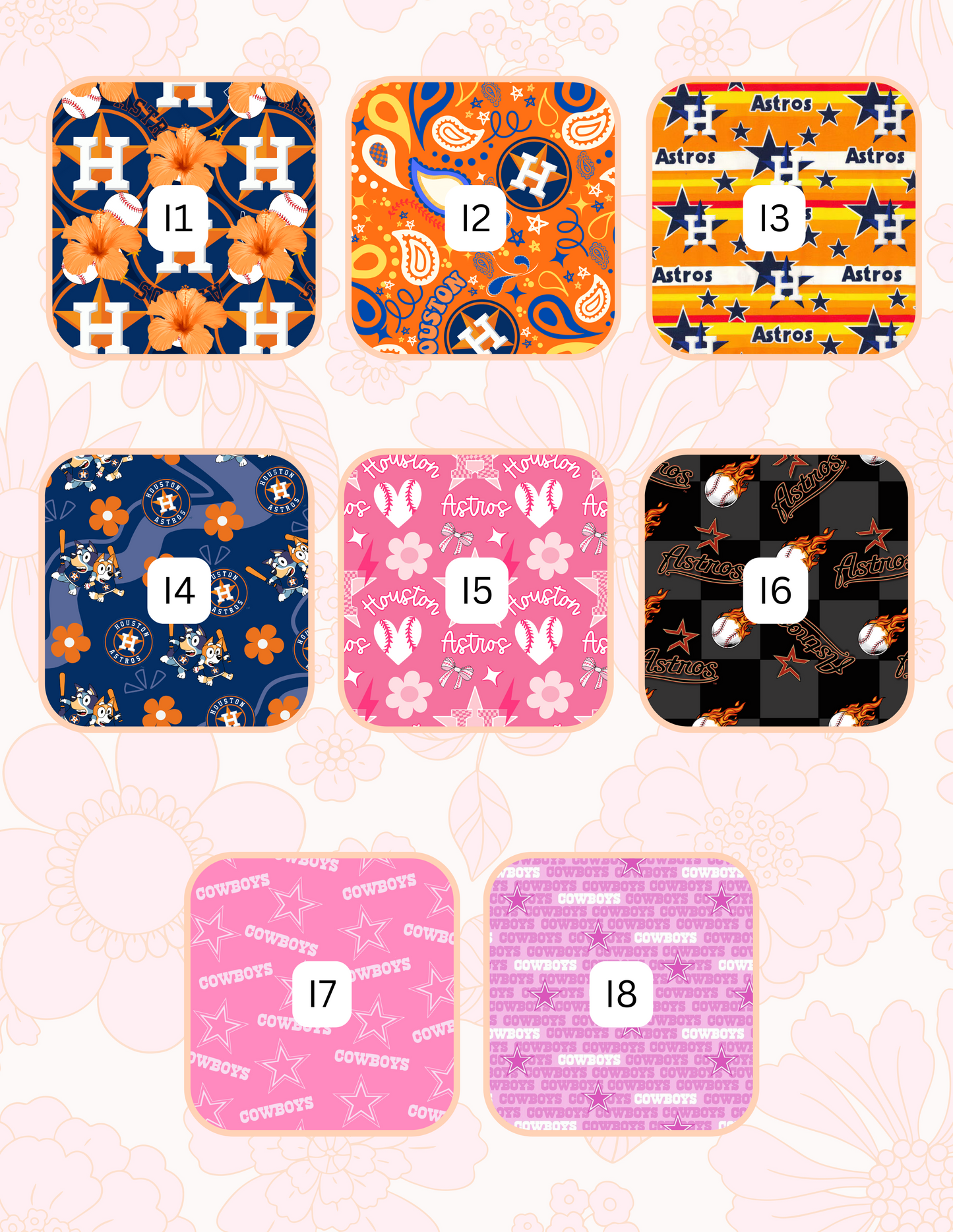 KEY POUCHES NEW PATTERNS