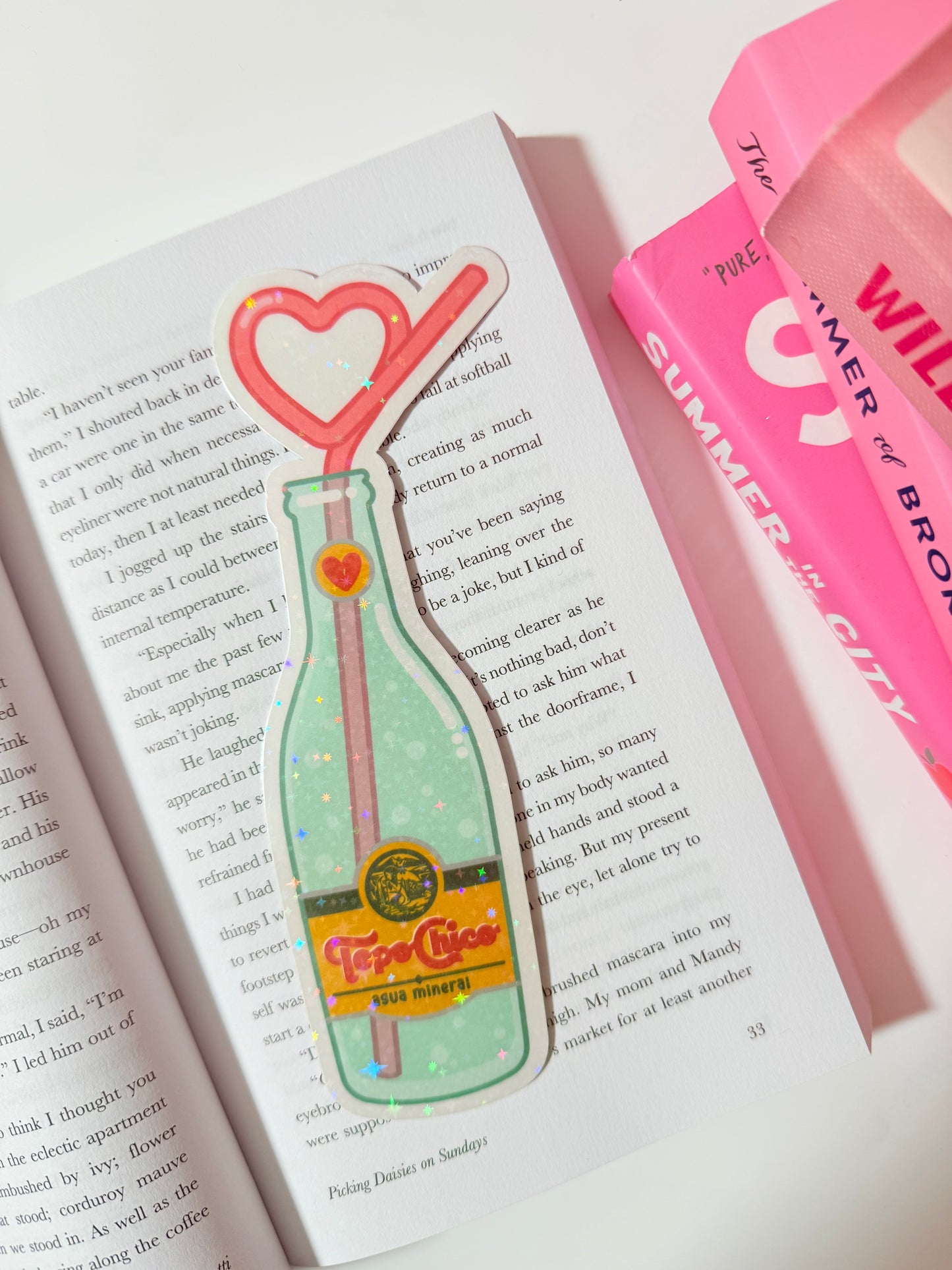TOPO DRINK HOLOGRAPHIC BOOKMARK