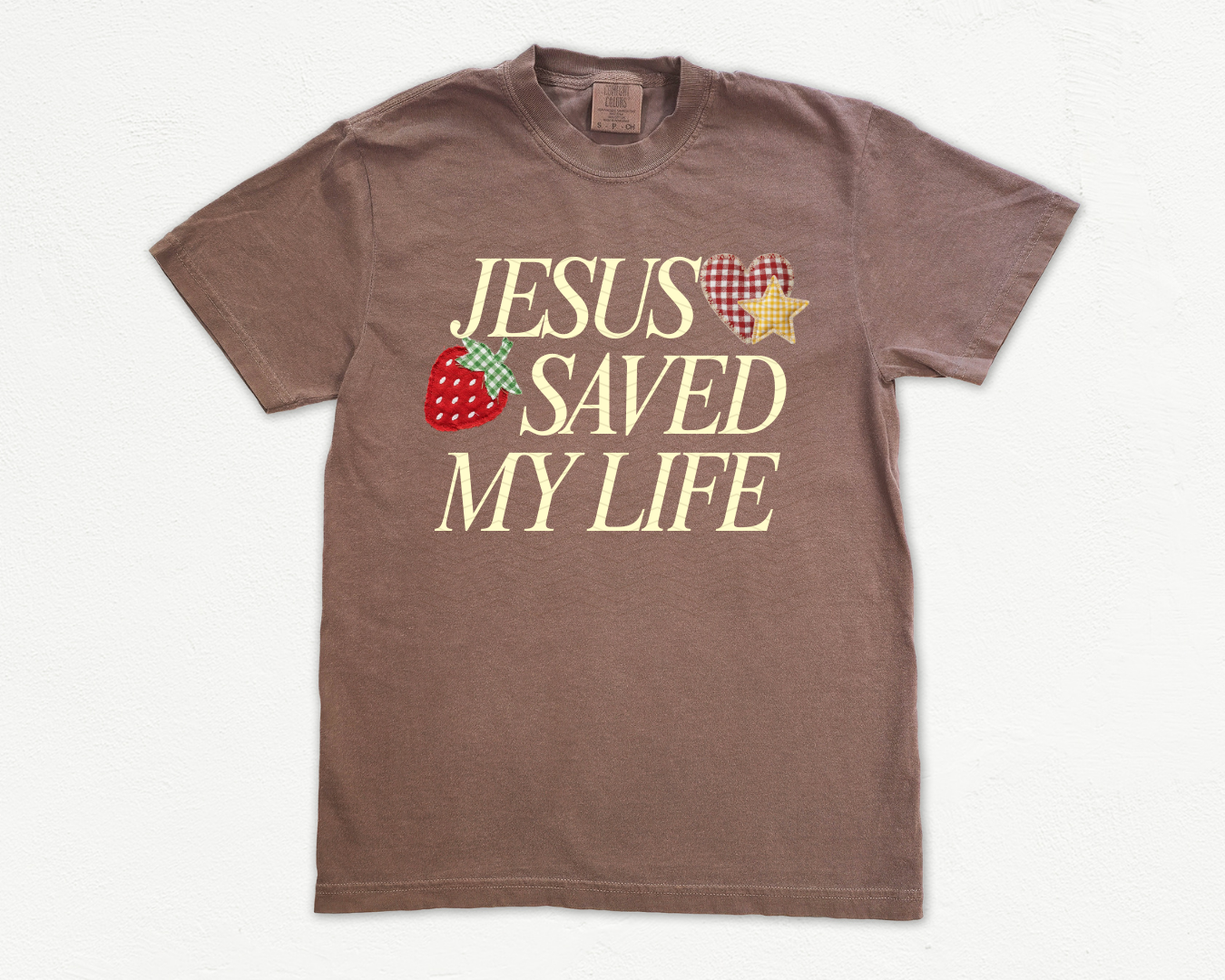 JESUS SAVED MY LIFE (SHIRT/CREWNECK)