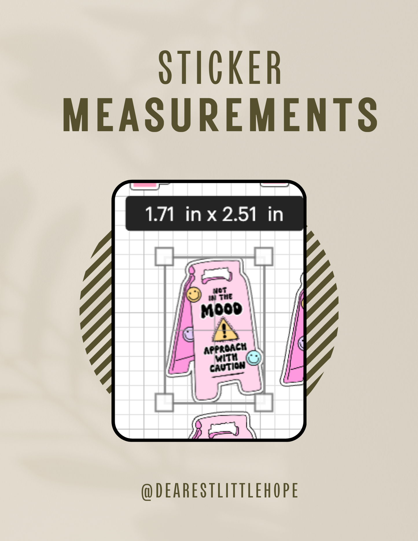 NOT IN THE MOOD STICKER
