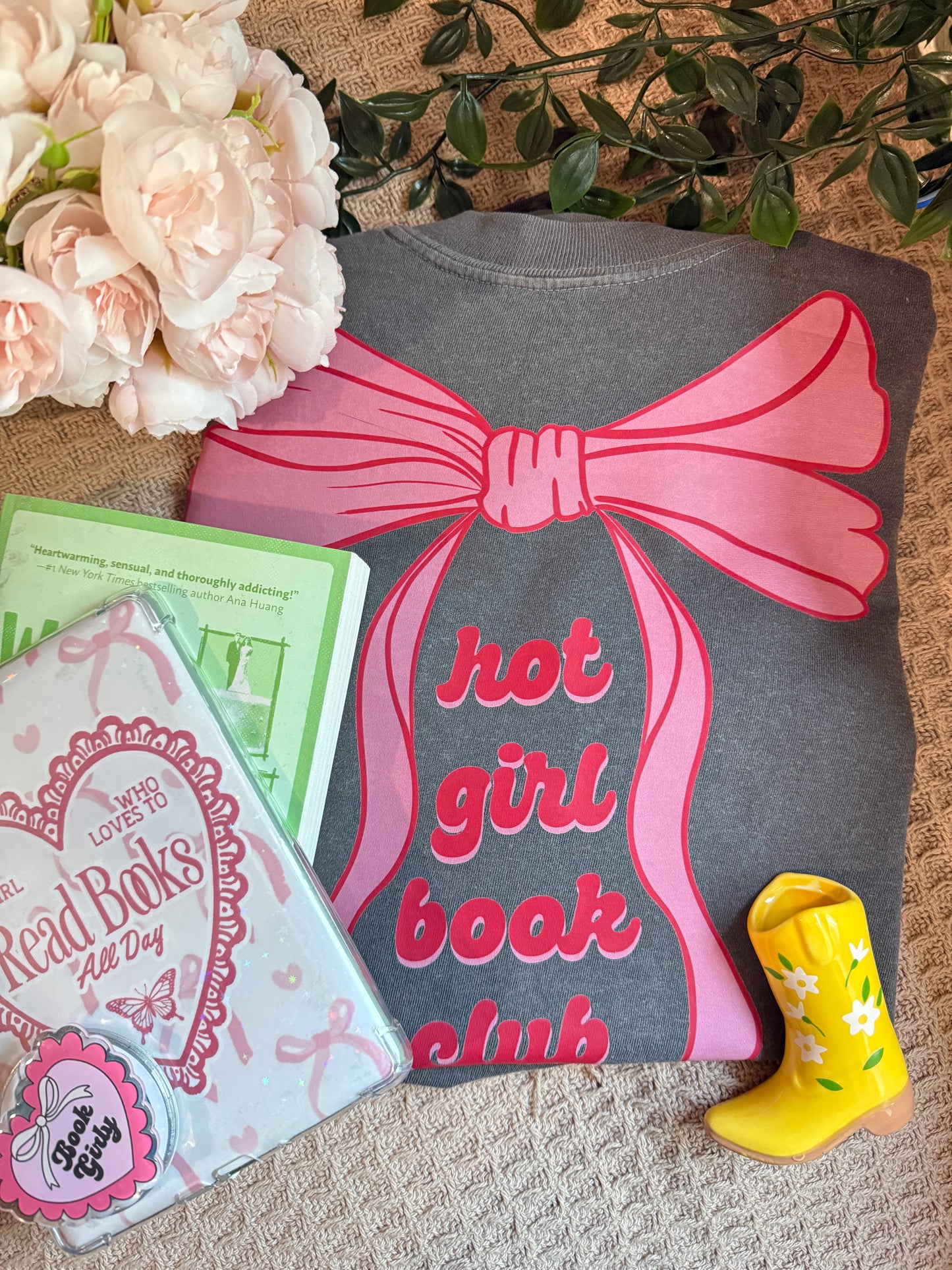 HOT GIRL BOOK CLUB ADULT SIZE (SHIRT/CREWNECK)