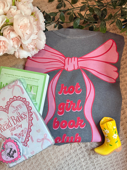 HOT GIRL BOOK CLUB ADULT SIZE (SHIRT/CREWNECK)