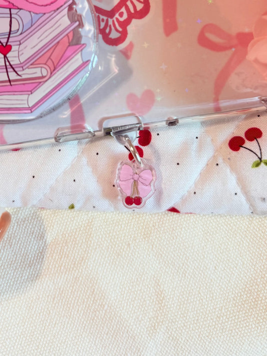 CHERRY BOW KINDLE CHARM (TYPE C)