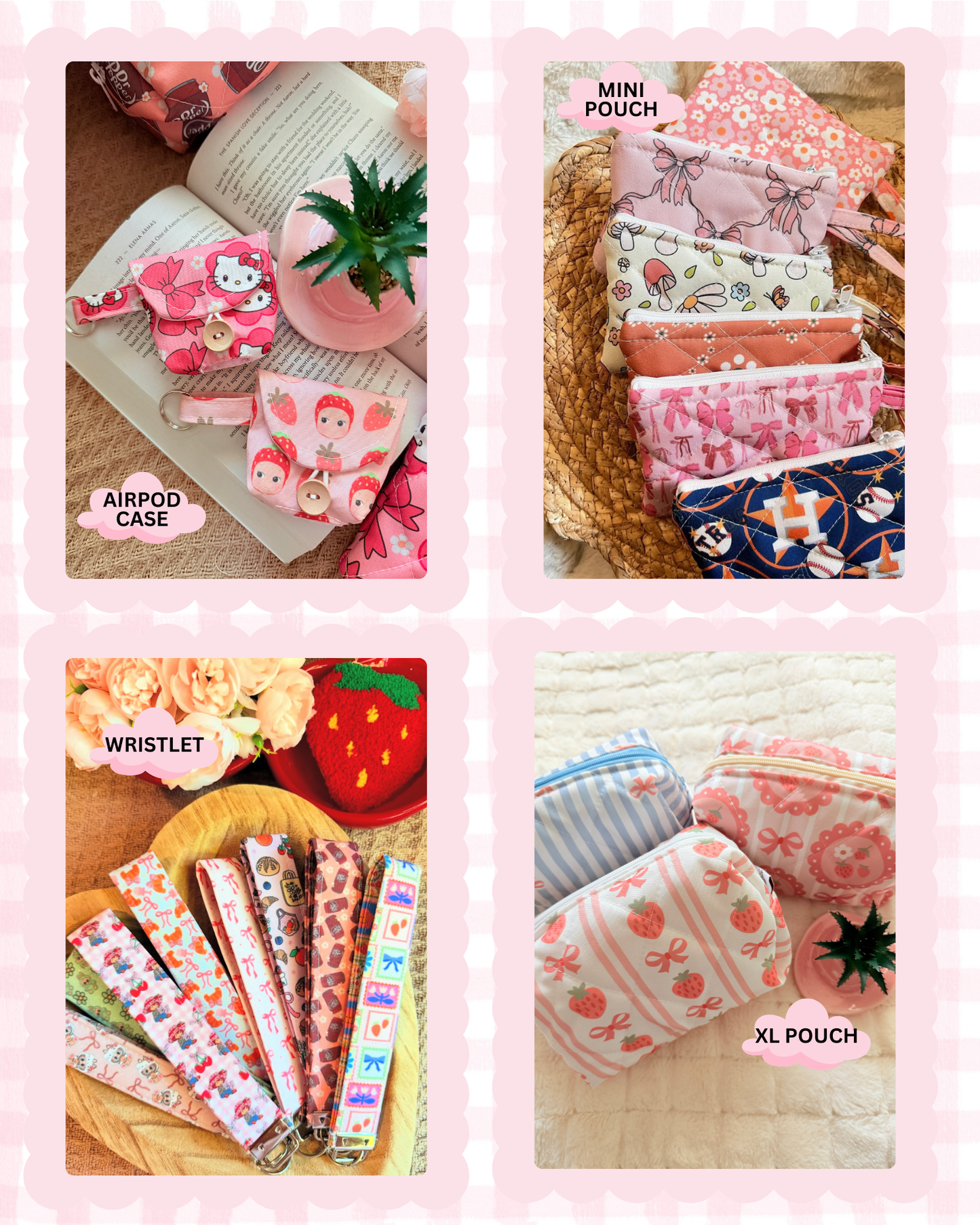 LATINO/PAN DULCE PATTERNS ALL SIZES SLEEVES/POUCHES