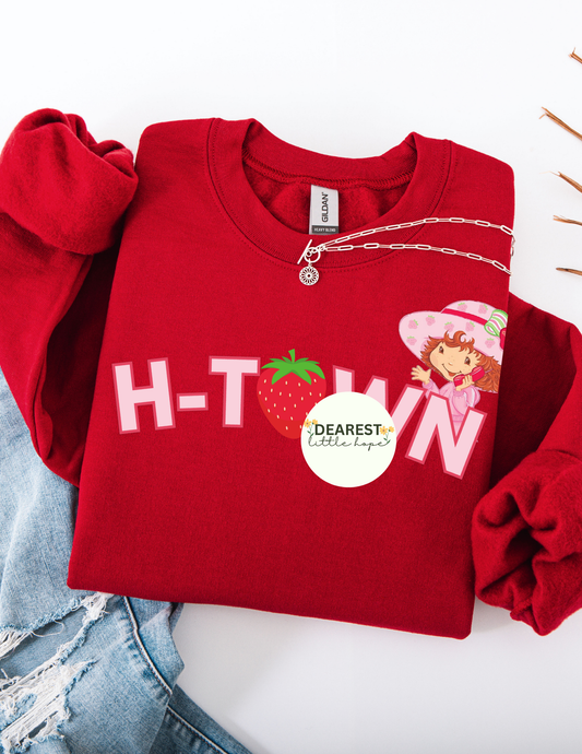 HTOWN STRAWBERRY ADULT SIZE (SHIRT/CREWNECK)