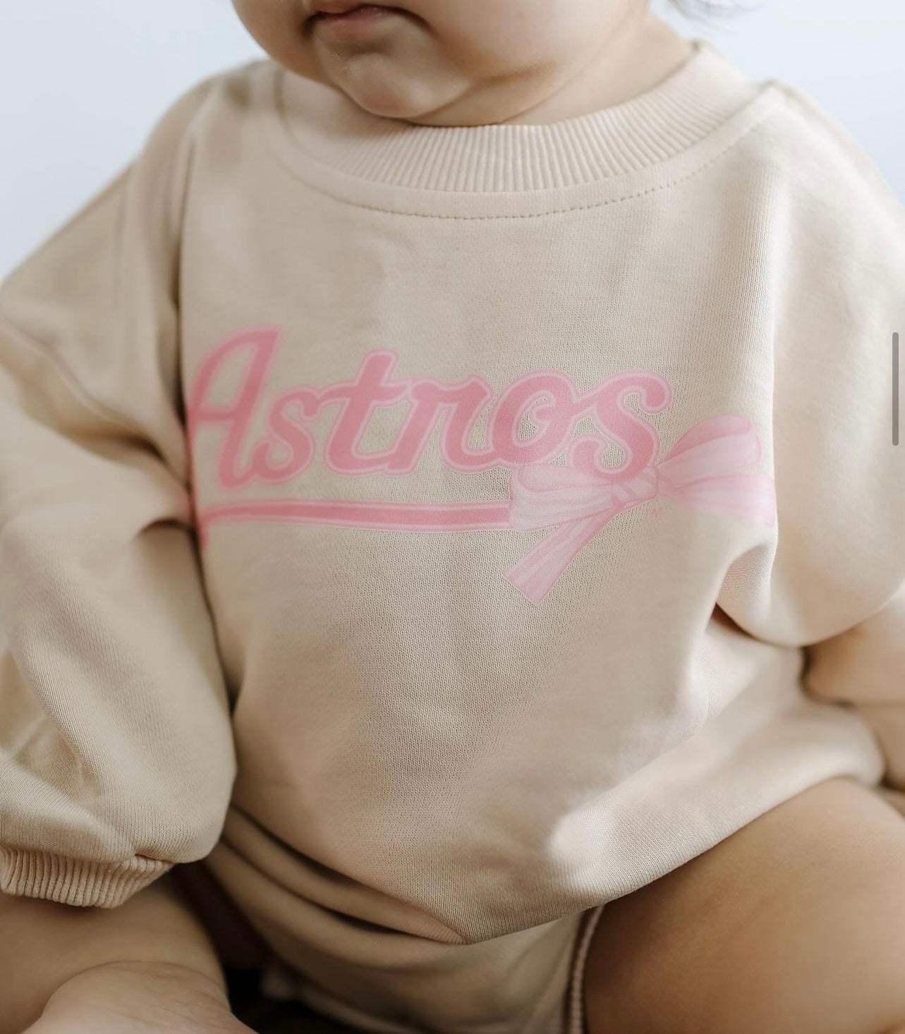 ASTROS COQUETTE INFANT SWEATSHIRT