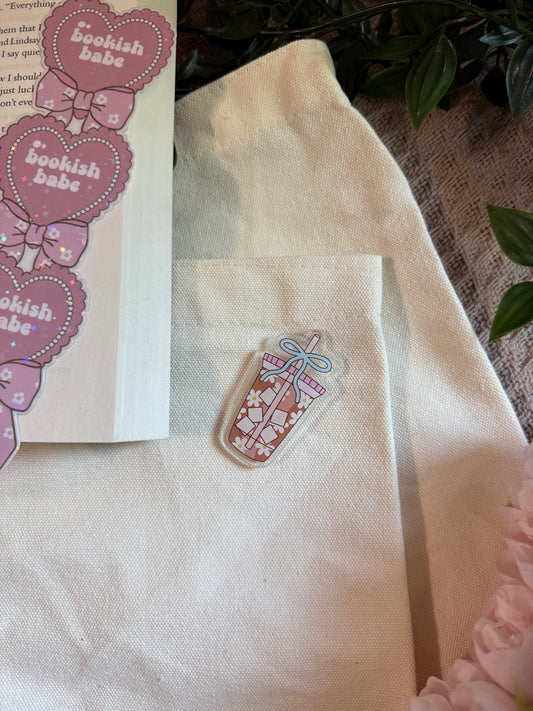 ICED COFFEE PIN