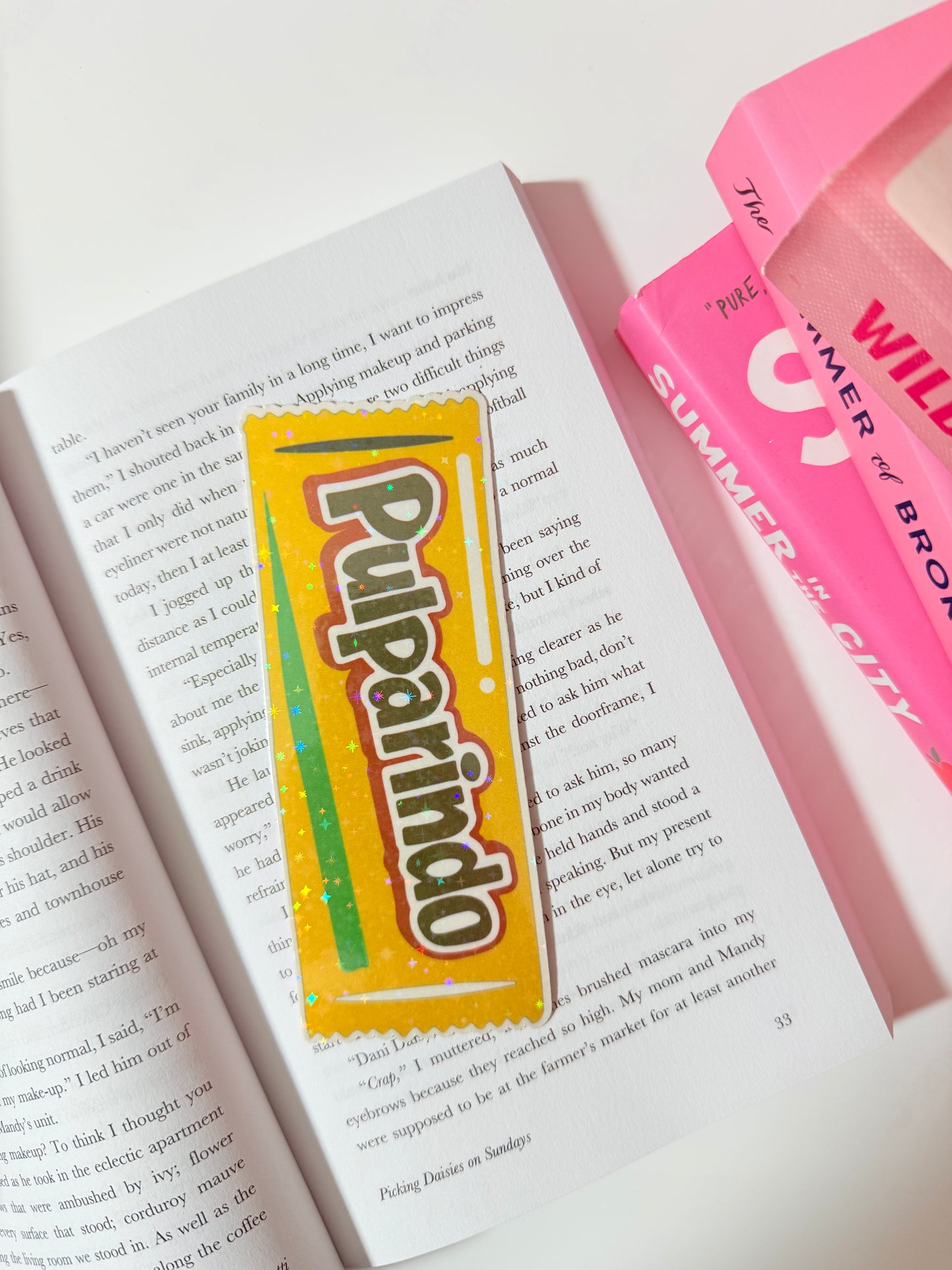 MEXICAN CANDY HOLOGRAPHIC BOOKMARK