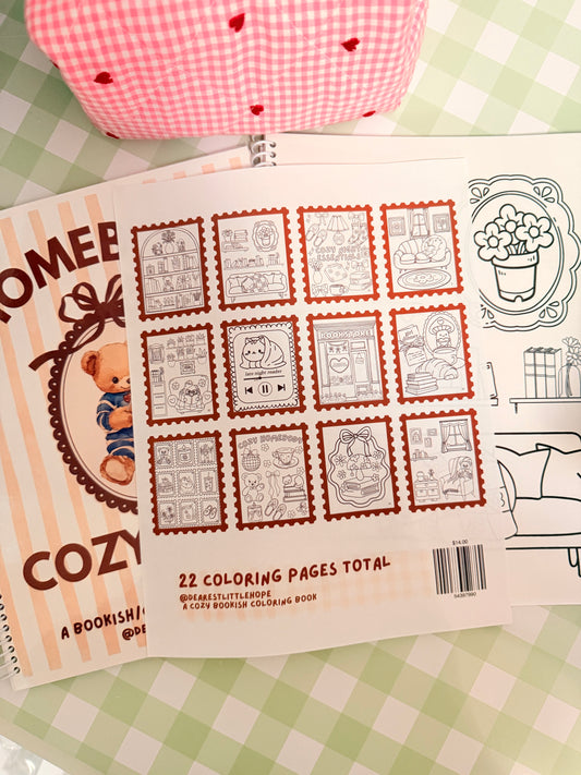 A HOMEBODY’S COZY NIGHT COLORING BOOK