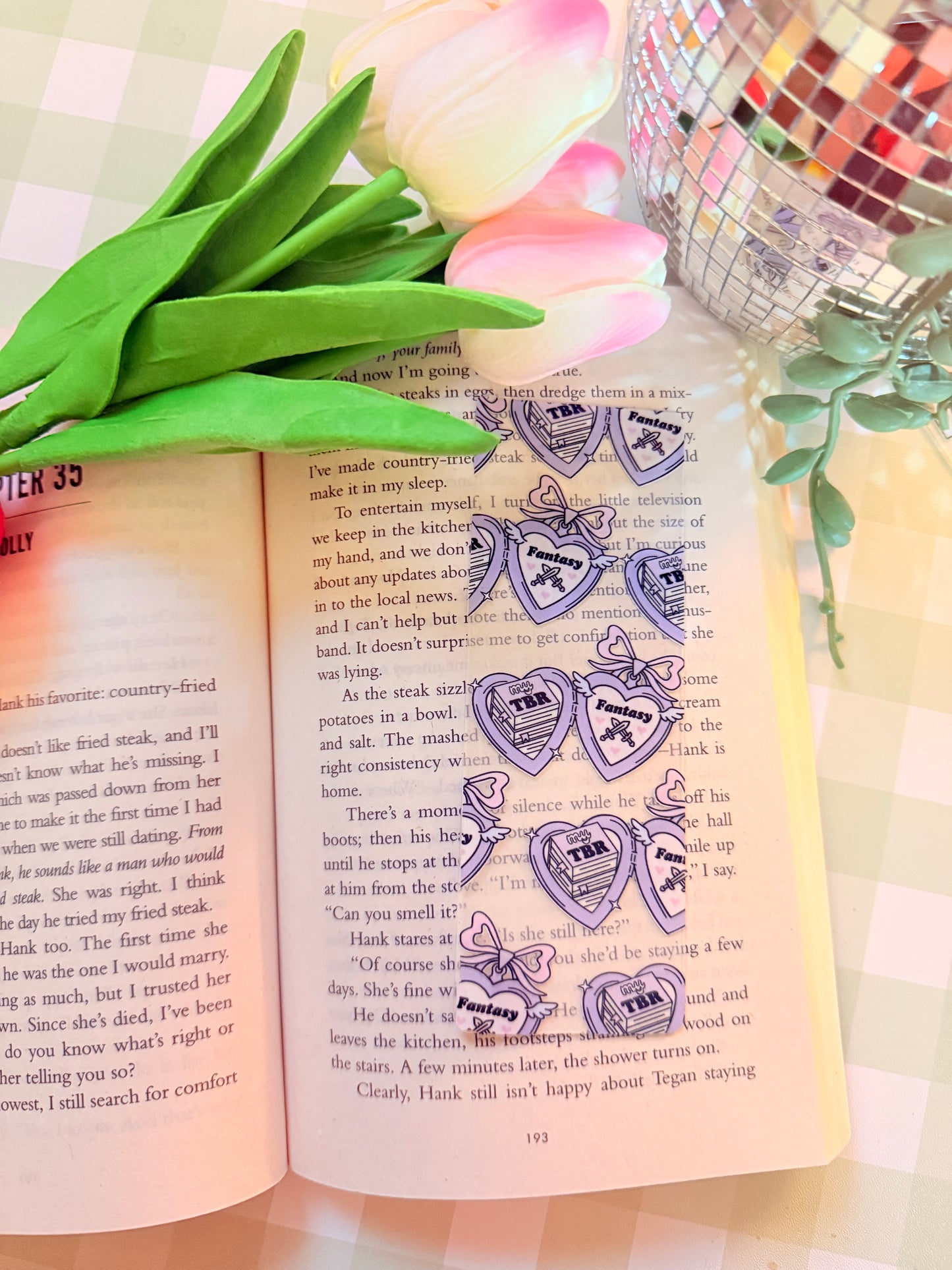 FANTASY ACRYLIC BOOKMARK