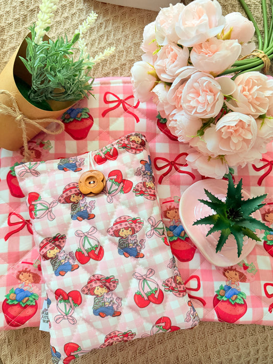 STRAWBERRY CHARACTER PATTERNS ALL SIZES SLEEVES/POUCHES