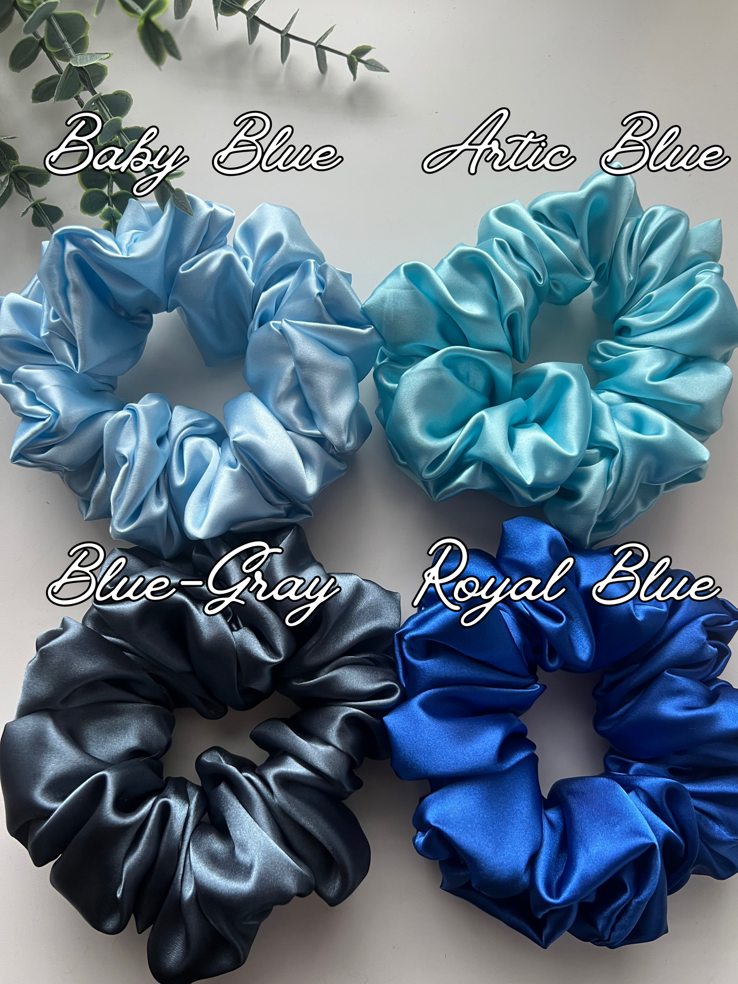 SATIN SCRUNCHIES