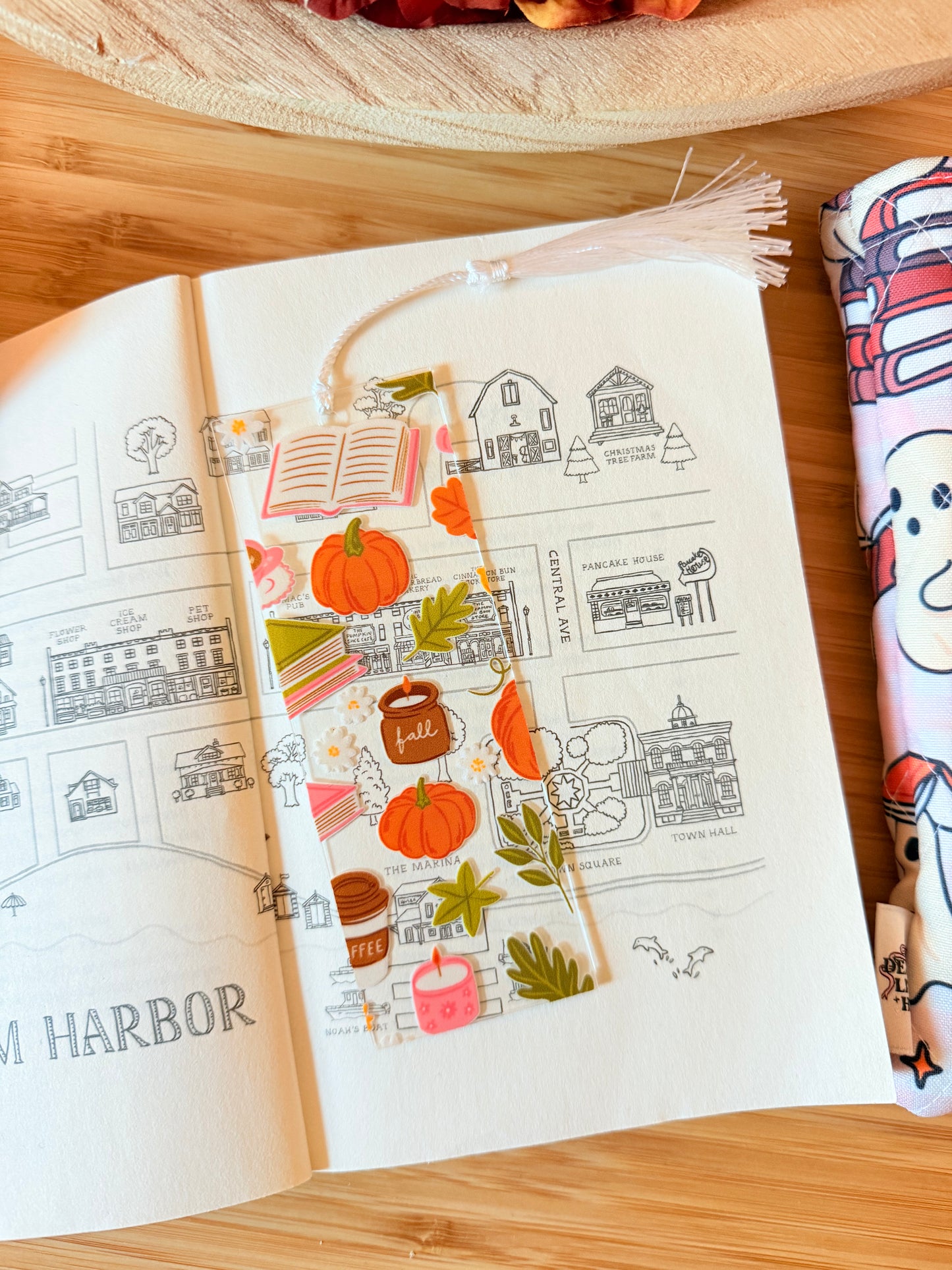 FALL ACRYLIC BOOKMARK