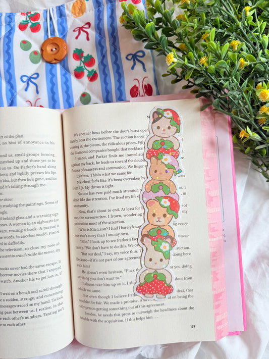 CUTE ANIMALS HOLOGRAPHIC BOOKMARK