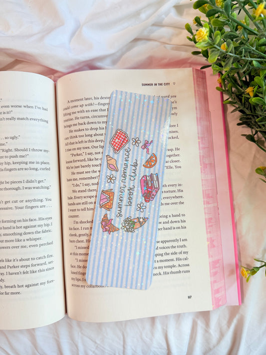 SUMMER ROMANCE BOOK CLUB HOLOGRAPHIC BOOKMARK