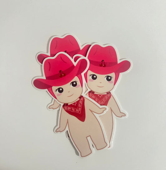 SONNY ANGEL COWBOY STICKER