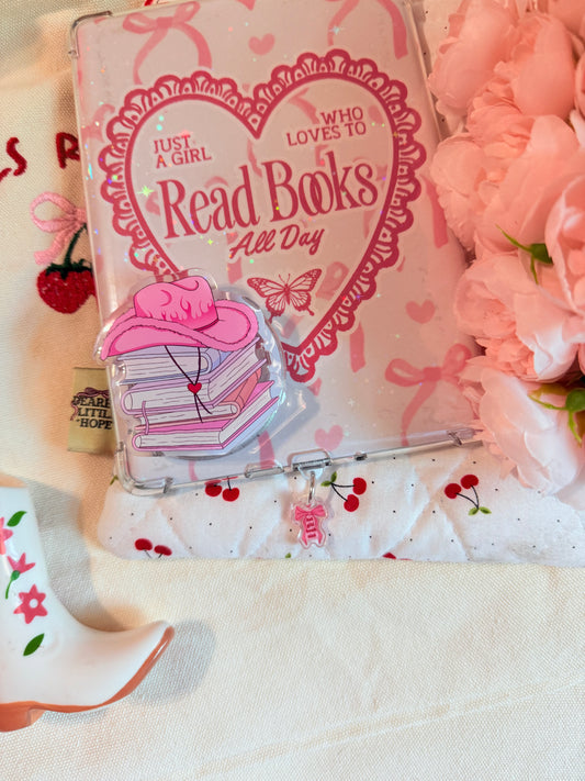 HOT GIRL BOOK CLUB KINDLE CHARM (TYPE C)
