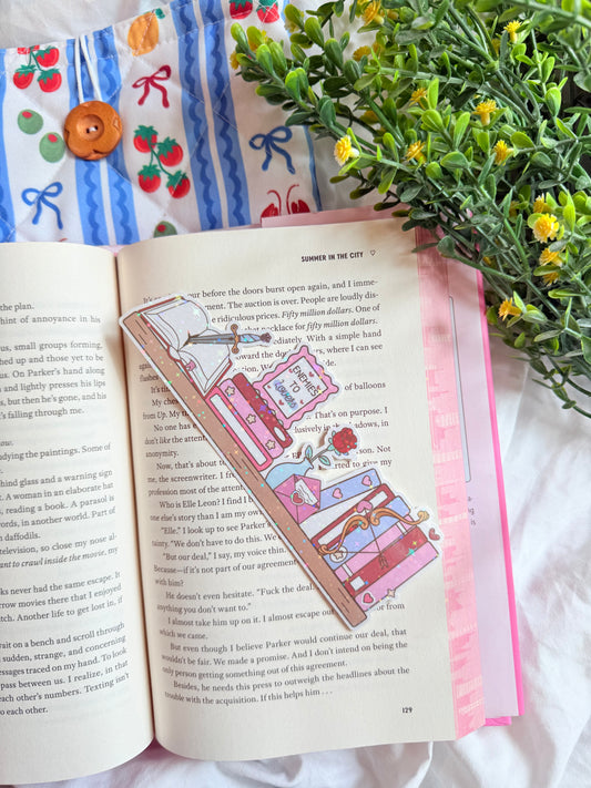 ENEMIES TO LOVERS HOLOGRAPHIC BOOKMARK
