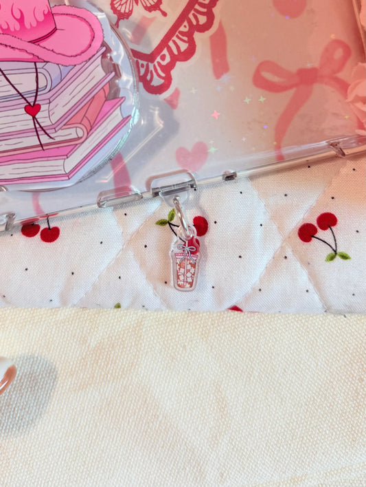 ICED COFFEE KINDLE CHARM (TYPE C)
