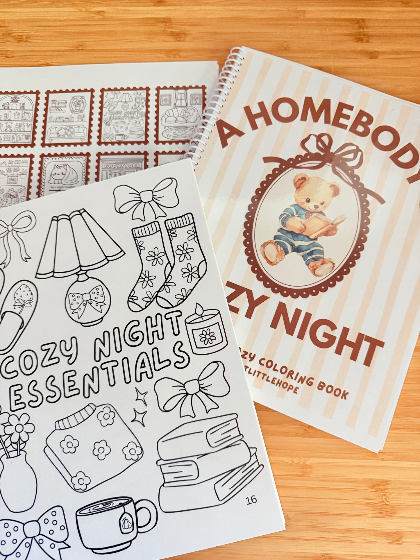 A HOMEBODY’S COZY NIGHT COLORING BOOK