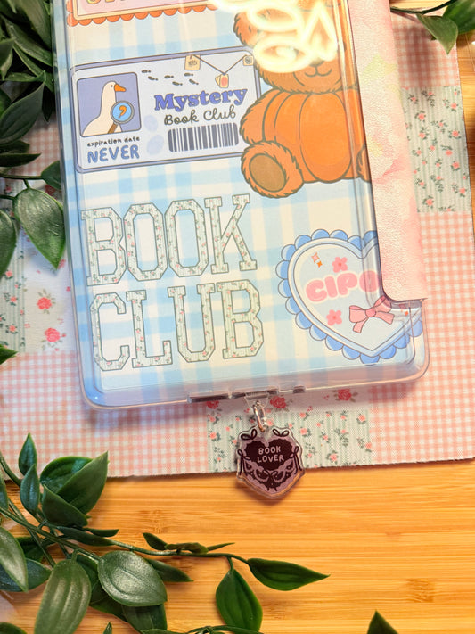 BOOK LOVER KINDLE CHARM (TYPE C)