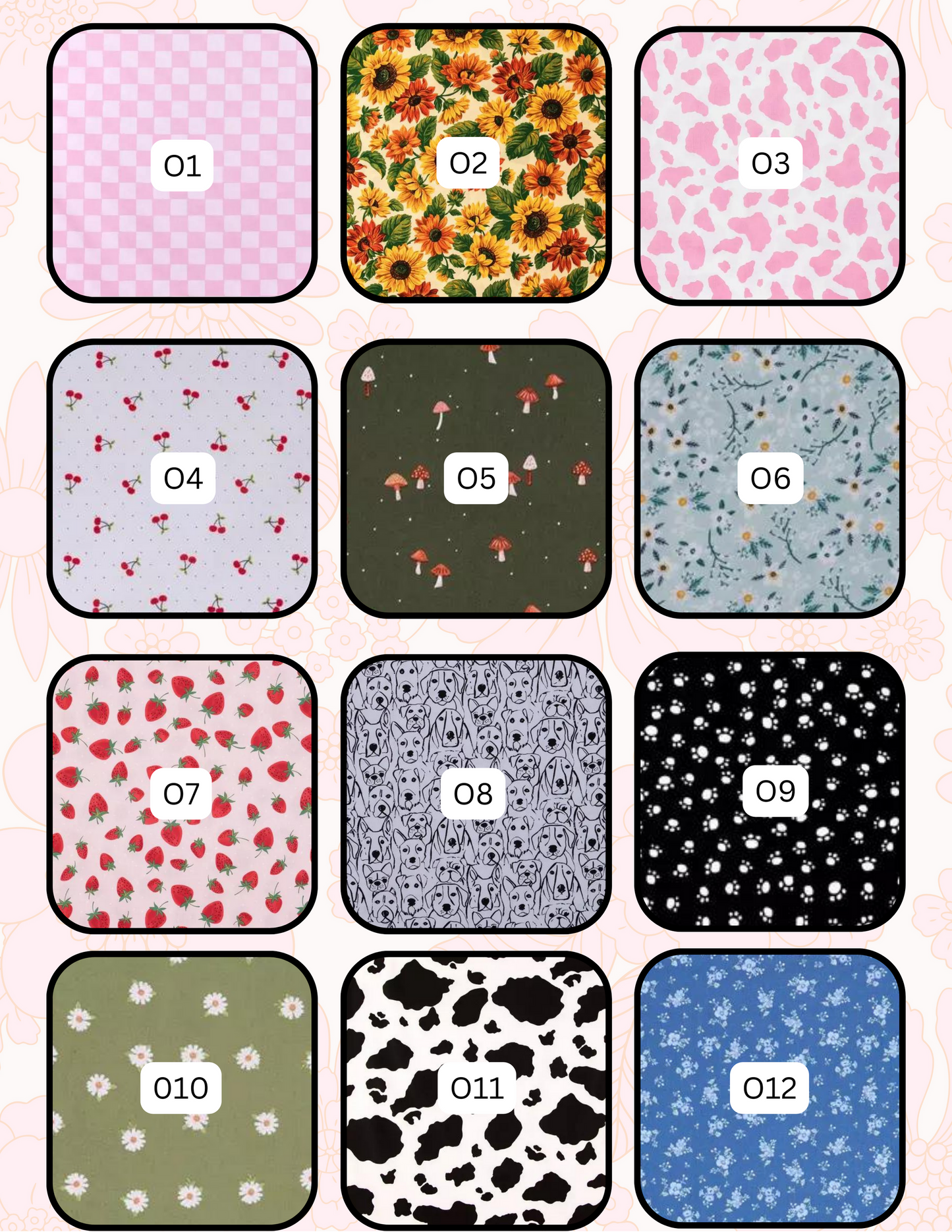 MOUSEPADS NEW PATTERNS