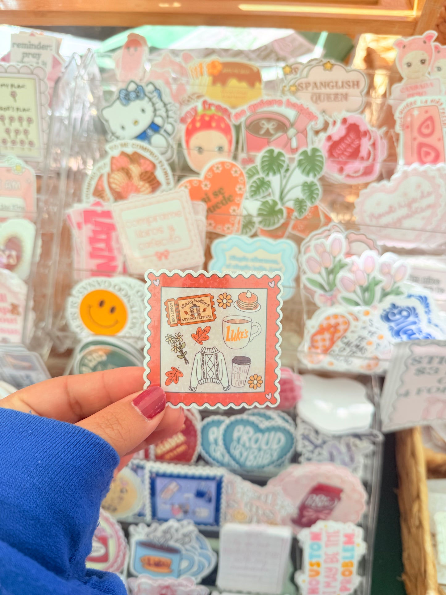 GILMORE GIRL INSPIRED STAMP STICKER