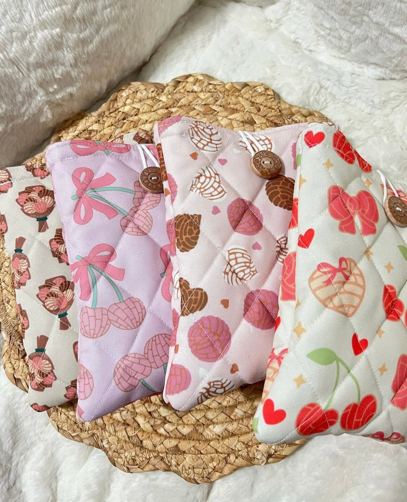 LATINO/PAN DULCE PATTERNS ALL SIZES SLEEVES/POUCHES