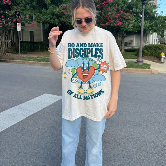 GO AND MAKE DISCIPLES ADULT (SHIRT/CREWNECK)