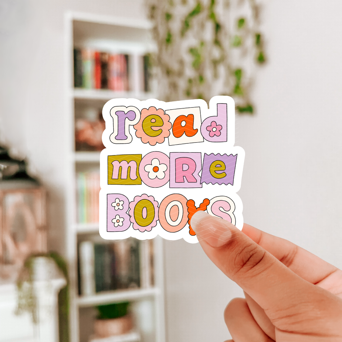 READ MORE BOOKS STICKER