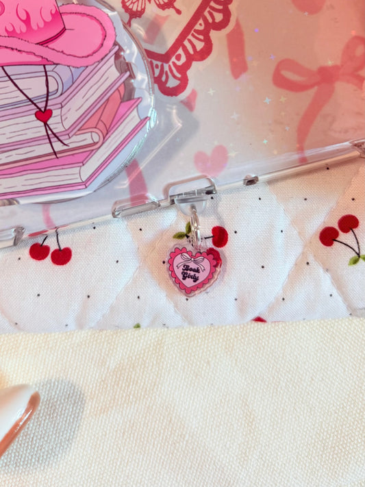 BOOK GIRLY KINDLE CHARM (TYPE C)