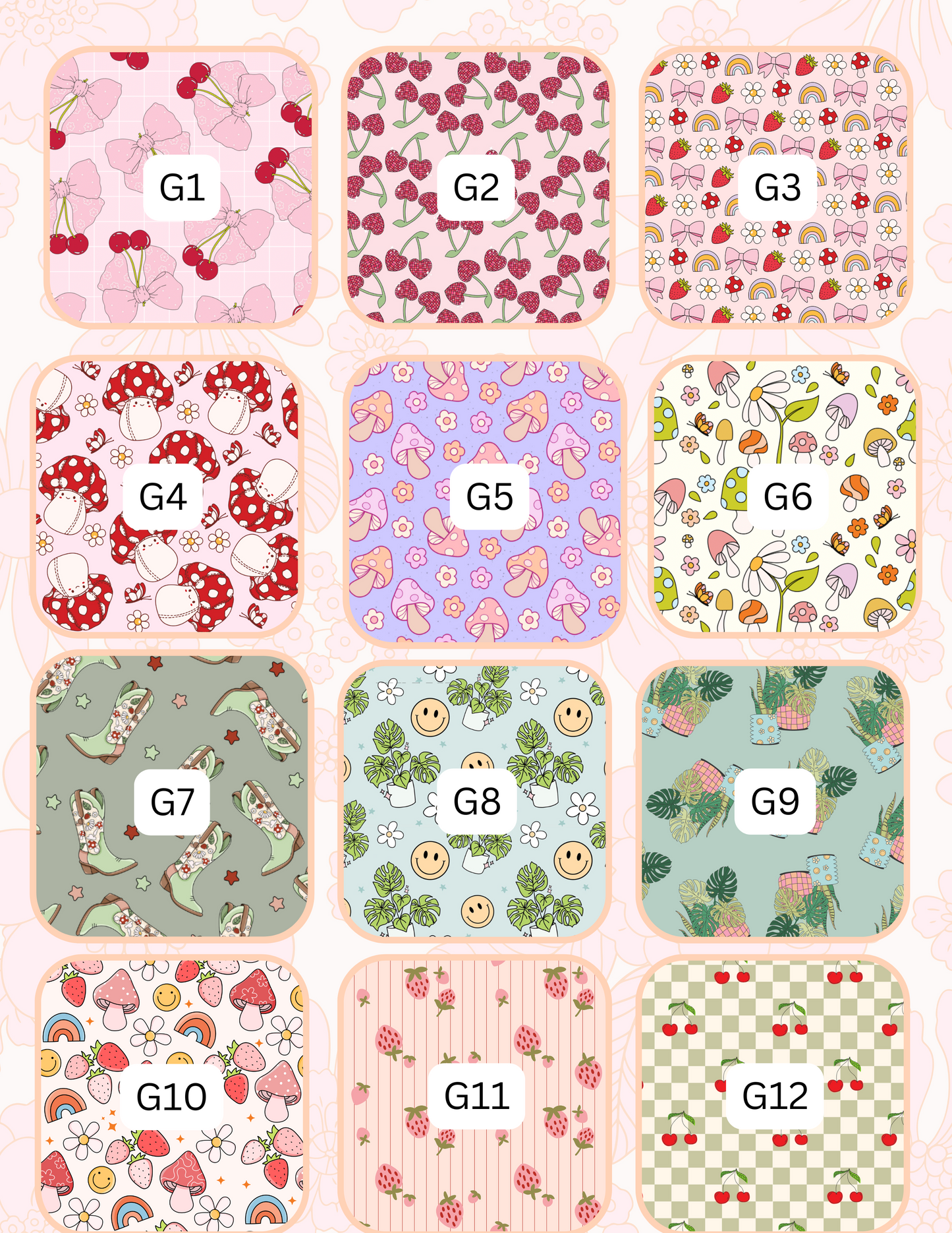 KEY POUCHES NEW PATTERNS