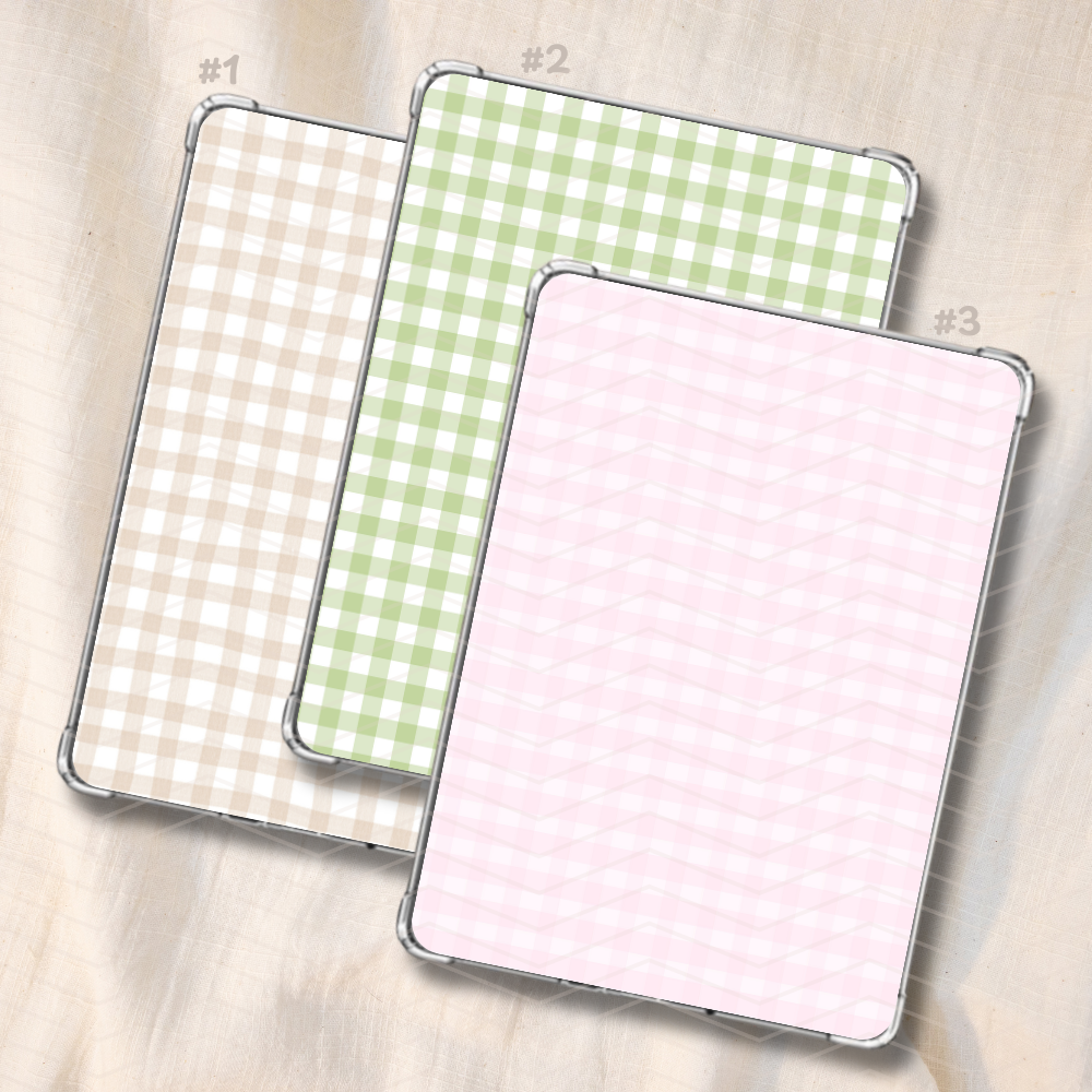 GINGHAM KINDLE INSERTS
