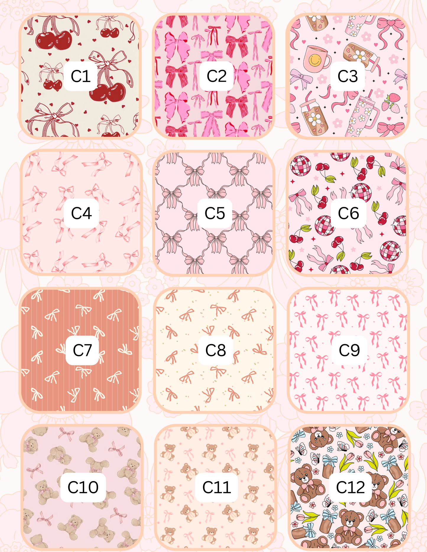 KEY POUCHES NEW PATTERNS