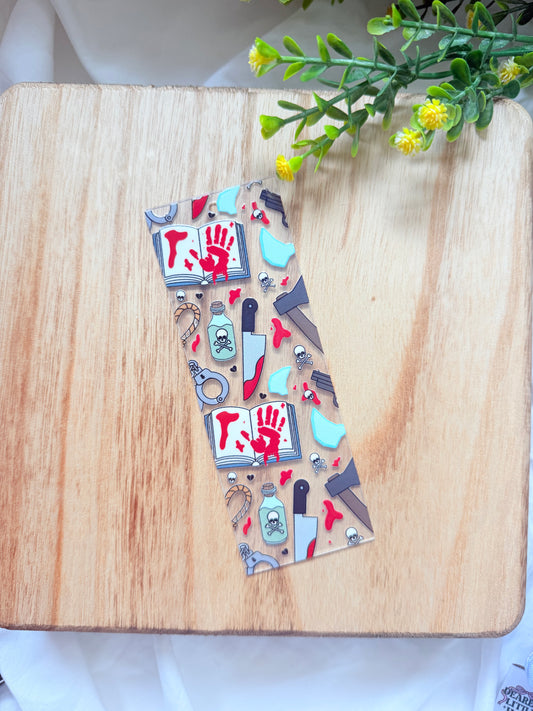 HORROR ACRYLIC BOOKMARK
