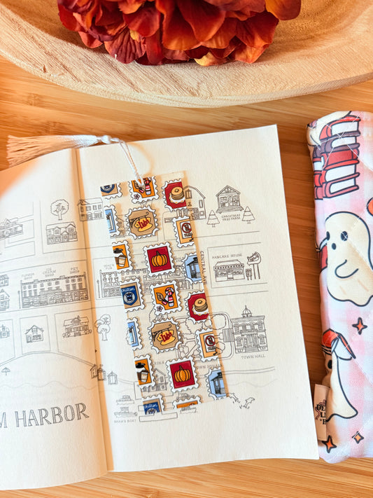 GILMORE GIRLS STAMPS ACRYLIC BOOKMARK