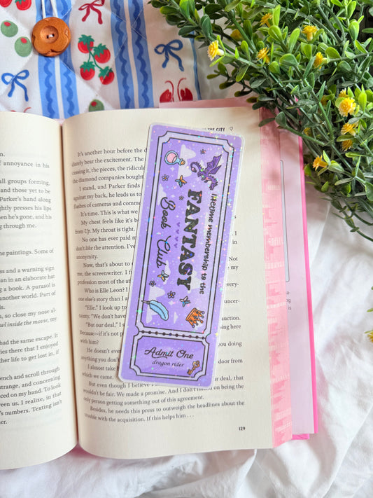 FANTASY HOLOGRAPHIC BOOKMARK
