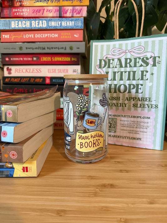 GILMORE GIRLS GLASS CUP