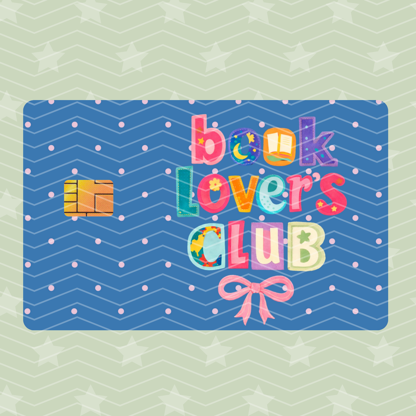 BOOK LOVERS CLUB CARD SKIN