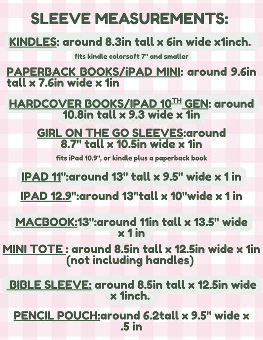 COWBOY PATTERNS ALL SIZES SLEEVES/POUCHES