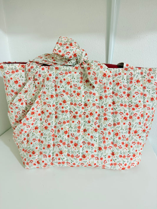 MINI FLOWERS XL TOTE