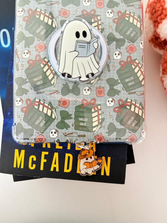 BOOKISH GHOST KINDLE CHARM (TYPE C)