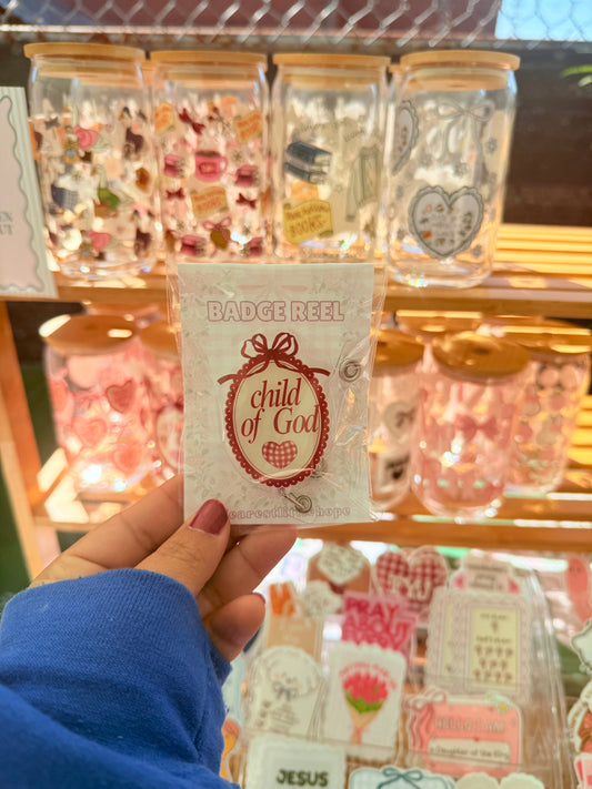 CHILD OF GOD BADGE REEL