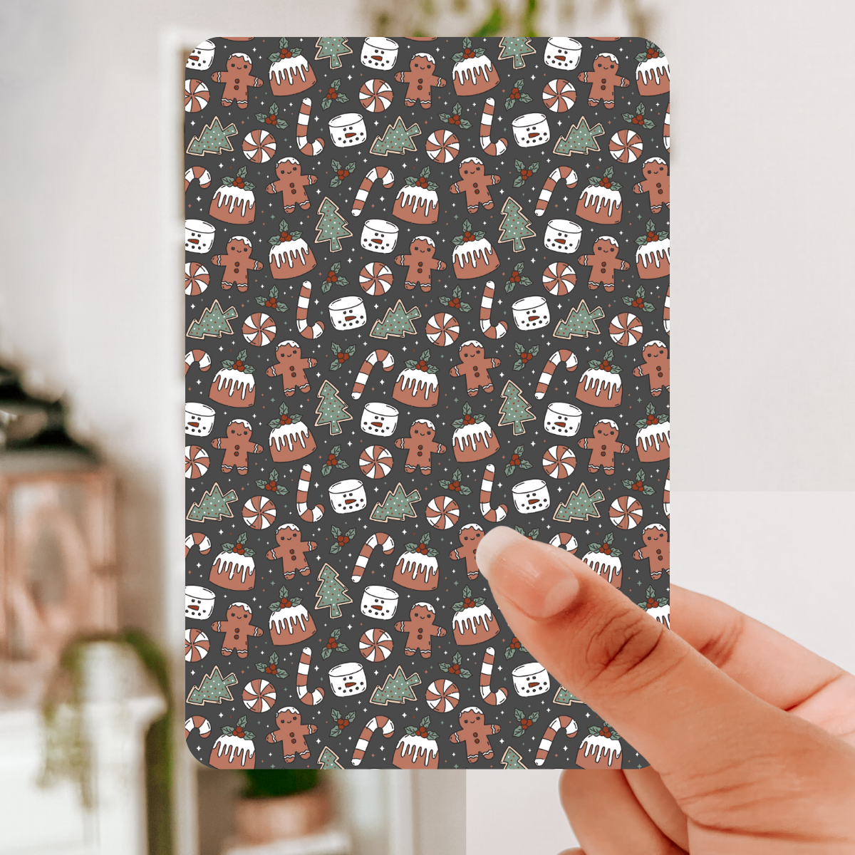 CHRISTMAS KINDLE  INSERTS CARDSTOCK (ALL SIZES)